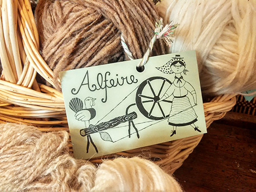 Alfeire, lana de Retrosaria