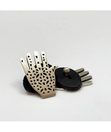 Hamsa Stud Brooch