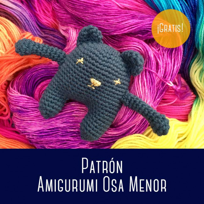 Patrón amigurumi Osa Menor