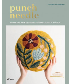Punch Needle: Domina el arte del bordado con la aguja mágica de Khounnoraj  Arounna