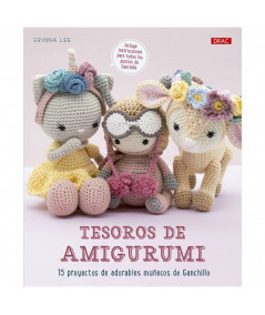 Tesoros de Amigurumi: 15 proyectos de adorables muñecos de ganchillo de Erinna Lee