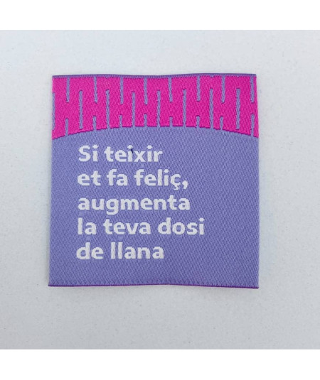 Etiquetas de tela Lalanalú para coser y personalizar tus prendas