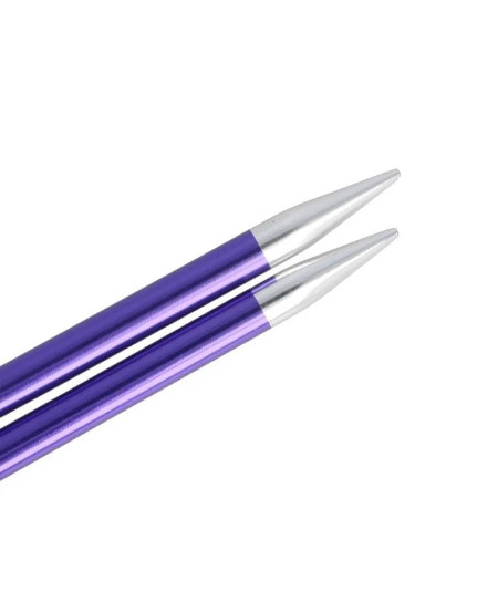 Agujas rectas 40 cm Zing de KnitPro