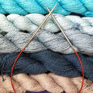 6 "(15 Cm) ChiaoGoo Doble Punto De Bambú Agujas De Punto Oscuro Pátina